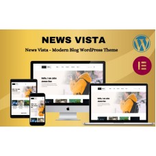 News Vista - Modern Blog WordPress Theme