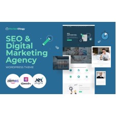 MarketOlogy - SEO and Marketing Agency Responsive WordPress Theme