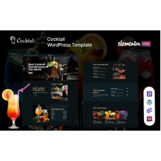 Cocktel - Cocktail Bar And Restaurant WordPress Theme