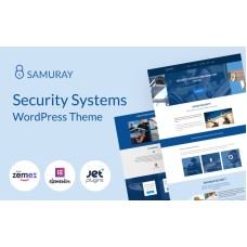 Samuray - Elementor-based security WordPress Theme