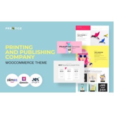 Presstige - Digital Printing Company Responsive WordPress Theme