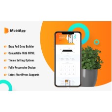 Mobile App Showcase WordPress Theme