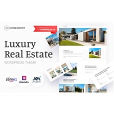 Homeswort - Luxury Real Estate WordPress Elementor Theme