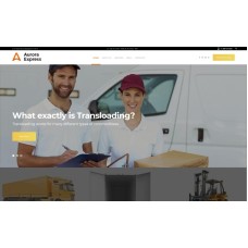 AuroraExpress - Transportation Company Responsive WordPress Theme