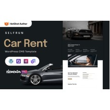 Selfrun - Car Rent WordPress Elementor Theme