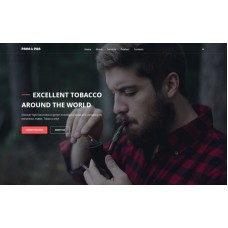 Tobacco Company WordPress Theme