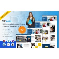 Winpack - Multipurpose Business and Finance Consulting WordPress Theme