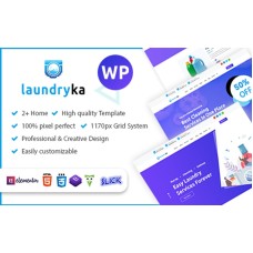 Laundryka - Dry Cleaning Services WordPress Theme