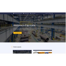 Fabricator - Industrial Company WordPress Elementor Theme