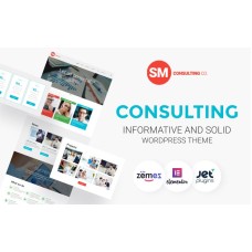 Consulting Co - Informative And Solid WordPress Theme
