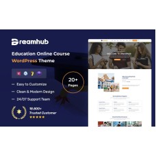 DreamHub - Education Online Course  WordPress Theme