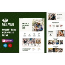 Poulfarm - Poultry Farm and Agriculture WordPress Themes