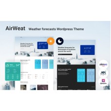 AirWeat - Weather Forecast Service WordPress Theme