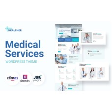 Healther - Medical Services WordPress Elementor Theme