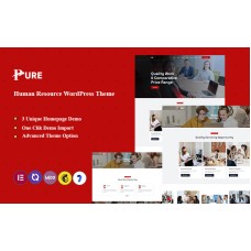 Pure - Human Resource Wordpress Theme