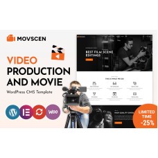 Movscen - Movie Studios and Filmmakers WordPress theme