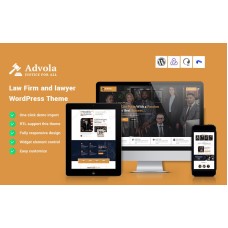 Advola - Law Firm and lawyer WordPress Theme