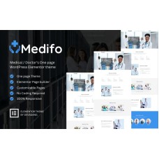 Medifo - A Medical landing page WordPress Elementor Theme