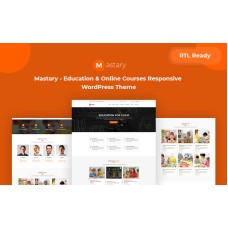 Mastary - Online Courses, LMS & Education Responsive WordPress Theme