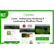 Lemoc - Multipurpose Gardening & Landscaping WordPress Theme