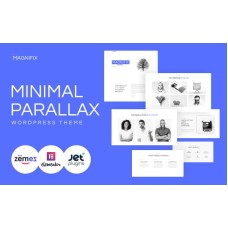 Magnifix - Minimal Parallax WordPress Theme