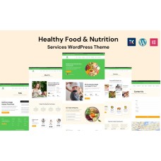 Healthy Food & Nutrition Services WordPress Theme
