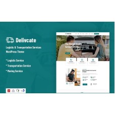 Delivcate – Logistic & Transportation Service WordPress Theme