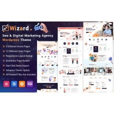 Wizard SEO & Digital Marketing Agency WordPress theme