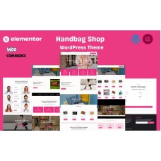 Handbag Shop WooCommerce Elementor WordPress Theme
