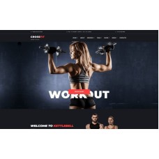 Kettlebell - Dynamic Crossfit Studio WordPress Elementor Theme