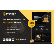 Cryptobit - Blockchain WordPress Theme