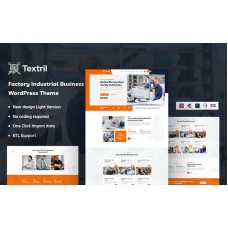 Textril - Factory Industrial Business WordPress Theme