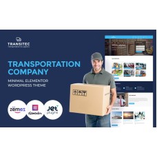 Transitec - Transportation Multipurpose Minimal WordPress Elementor Theme
