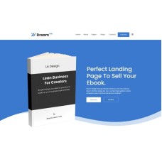 DreamHub eBook Elementor WordPress Theme