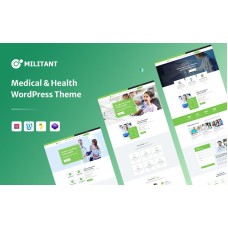 Militant-Medical & Health WordPress Theme