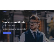 Emeli - Personal Resume and Portfolio WordPress Theme