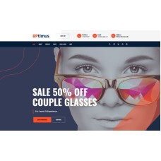 Optymus  | Optic Glasses Store WordPress Theme