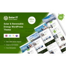 Solar-IT – Solar & Renewable Energy WordPress Theme