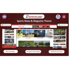 Sports Planet - News & Magazine WordPress Theme