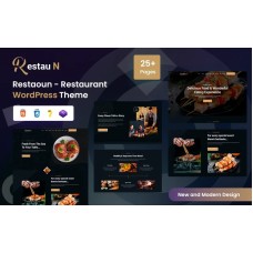 Restouns - Restaurant and Food  WordPress Theme