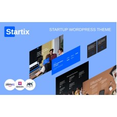 Startix - Modern One-page WordPress Theme For Startup WordPress Theme