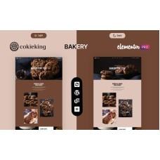 Cokieking - Bakery And Cookies Multipurpose WordPress Theme