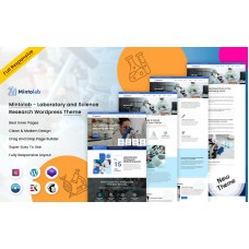 Mintolab - Laboratory and Science Research Wordpress Theme