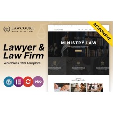 Lawcourt - Attorney and Lawyers WordPress Theme