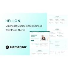 Hellon - Minimalist Multipurpose Fully Responsive Business WordPress Theme