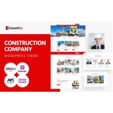 Constico - Construction WordPress Elementor Theme