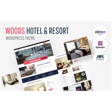 Woods Hotel - Hotel & Resort WordPress Theme