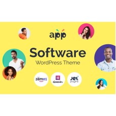 App - Software Template with Elementor Builder WordPress Theme
