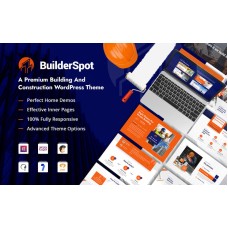 BuilderSpot - Building and Construction WordPress Theme