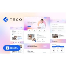 TECO - IT Solutions & Services Business Elementor WordPress Theme